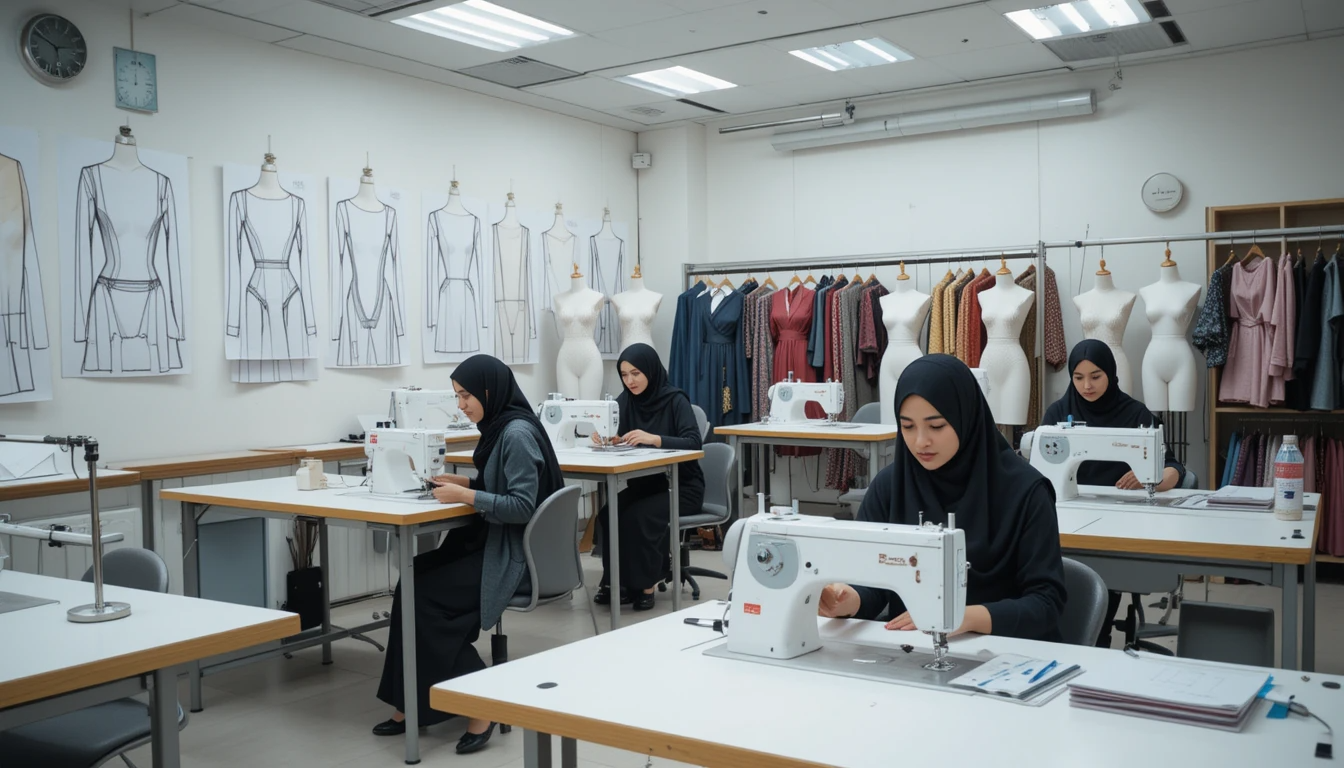 آکادمی دیهان آموزشگاه خیاطی در کرج شهرک مطهری با ارائه مدرک بین‌المللی